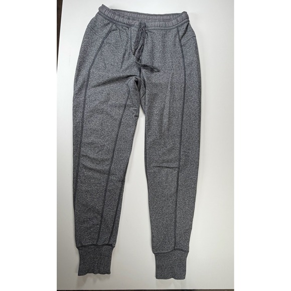 lululemon athletica Pants - Lululemon Womens Jogger Pants Size 4 Gray Heathered Zip Back Pocket